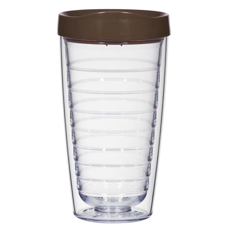 16 Oz. Hydro Double Wall Tumbler With Lid