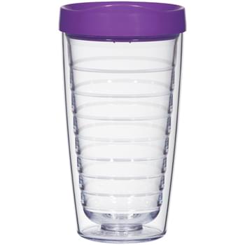 16 Oz. Hydro Double Wall Tumbler With Lid