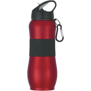 28 Oz. Stainless Steel Sport Grip Bottle