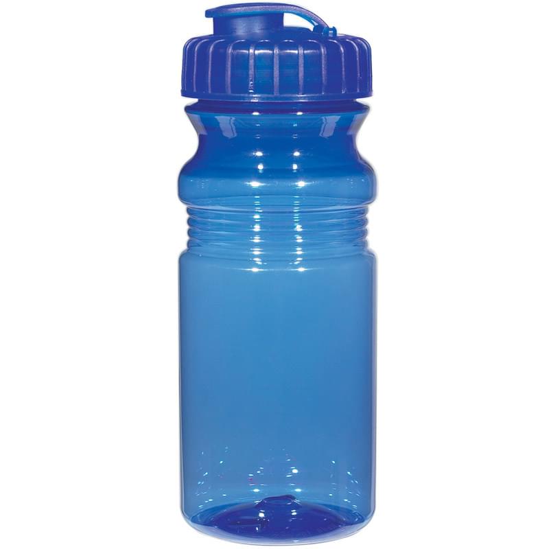 Poly-Clear™ 20 Oz. Fitness Bottle With Super Sipper Lid