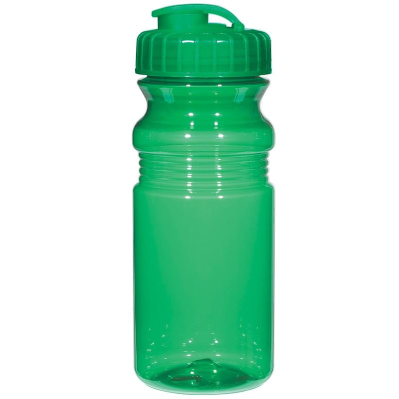 Poly-Clear™ 20 Oz. Fitness Bottle With Super Sipper Lid