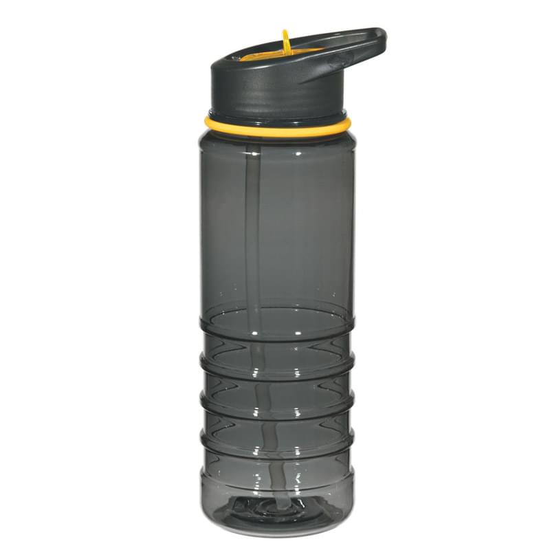 24 Oz. Gripper Bottle With Straw