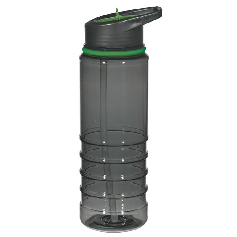 24 Oz. Gripper Bottle With Straw