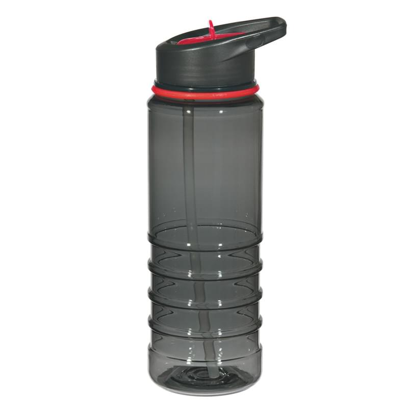 24 Oz. Gripper Bottle With Straw