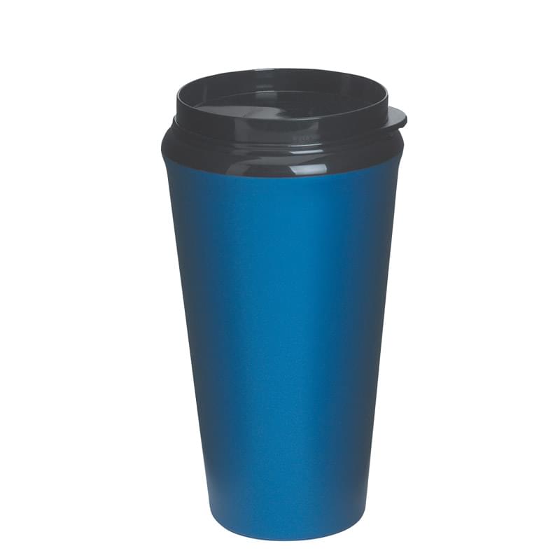 16 Oz. Infinity Tumbler With Plastic Sip Thru Lid