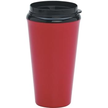 16 Oz. Infinity Tumbler With Plastic Sip Thru Lid