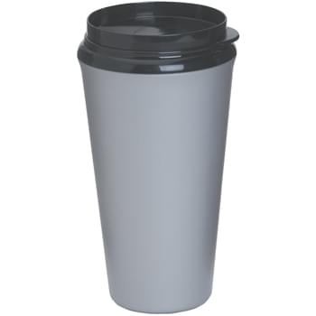 16 Oz. Infinity Tumbler With Plastic Sip Thru Lid