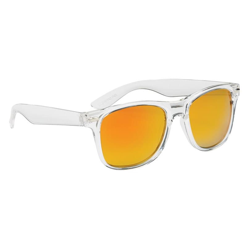 Crystalline Mirrored Malibu Sunglasses