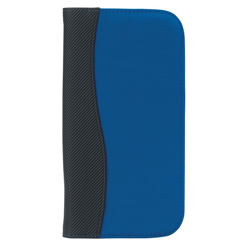 Microfiber Travel Wallet With Embossed PVC Trim