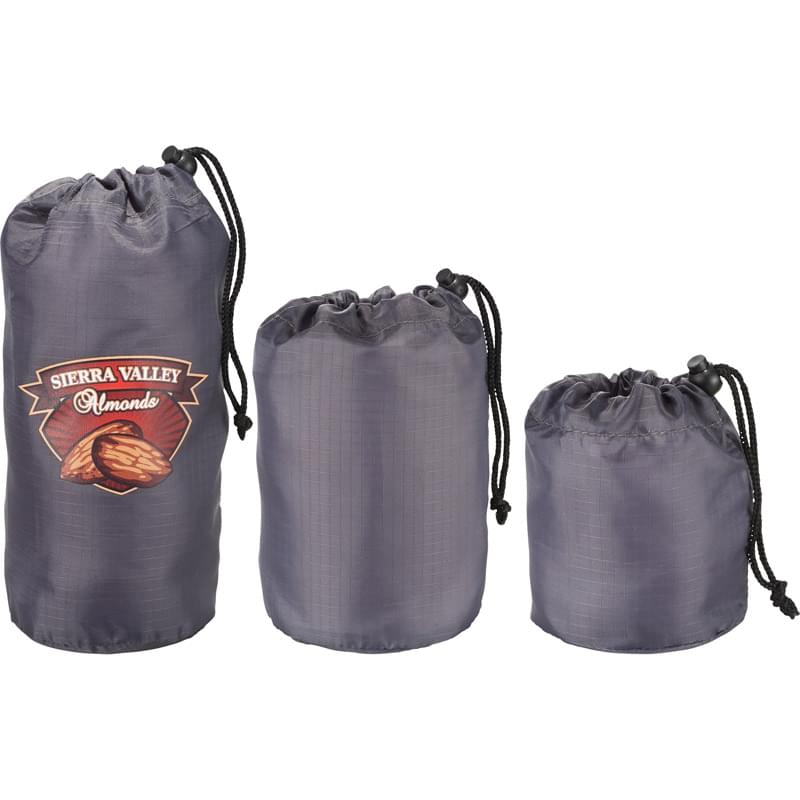 BRIGHTtravels Set of 3 Mini Stuffer Sacks