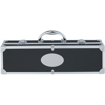 BBQ Set In Aluminum Case