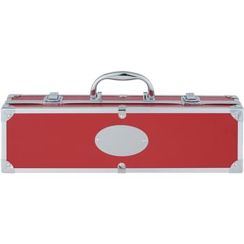 BBQ Set In Aluminum Case