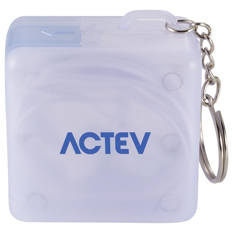 Sound Off Wired Earbuds with Stand and Keychain