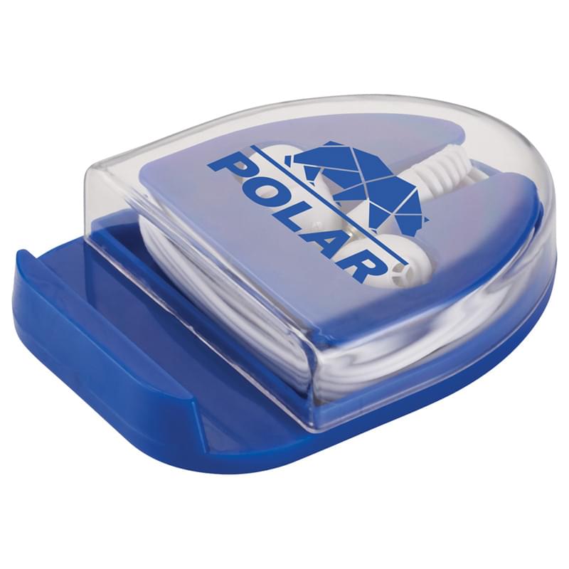 All-n-One Wired Earbuds with Phone Stand