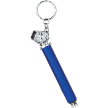 Mini Tire Gauge Key Chain