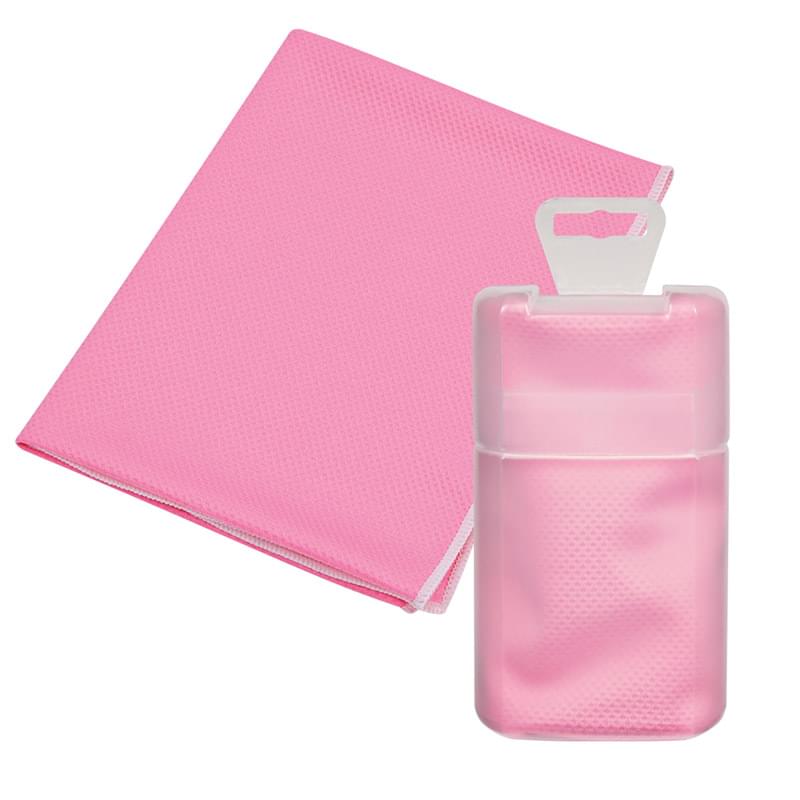 Sport Towel In Plastic Case