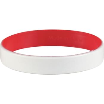 Colored Letter Silicone Bracelet