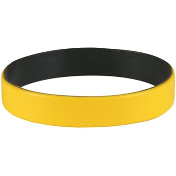 Colored Letter Silicone Bracelet