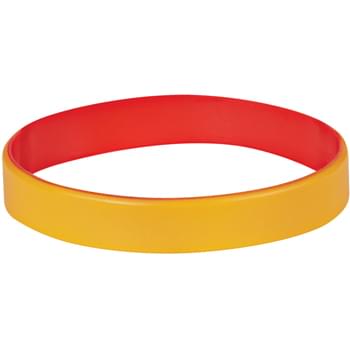 Colored Letter Silicone Bracelet