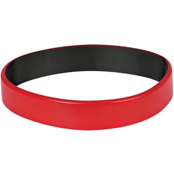 Colored Letter Silicone Bracelet