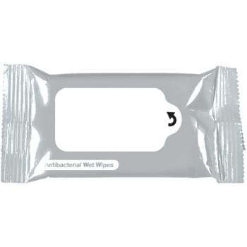 Wet Wipe Packet