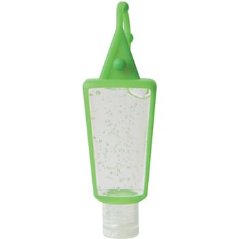 1 Oz. Hand Sanitizer In Silicone Holder