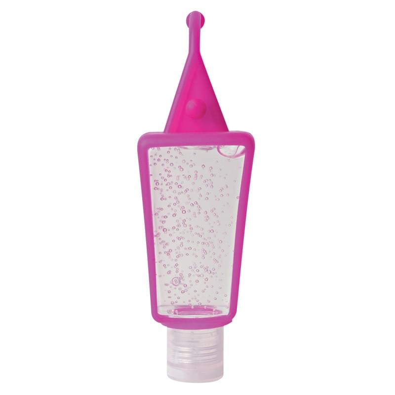 1 Oz. Hand Sanitizer In Silicone Holder