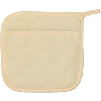 Quilted Cotton Canvas Pot Holder