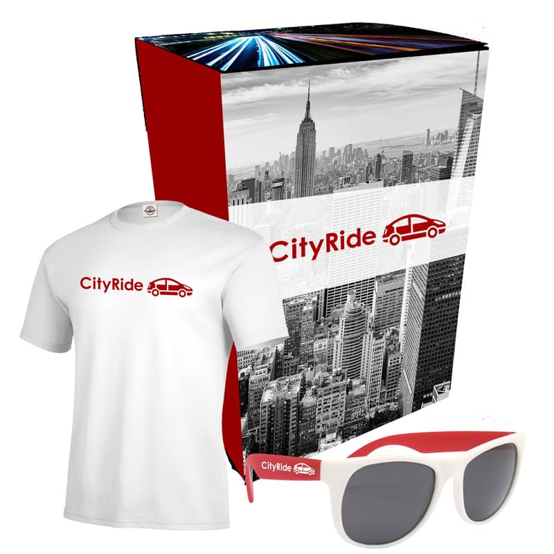 DeltaÂ® T-Shirt And Sunglasses Combo Set With Custom Box