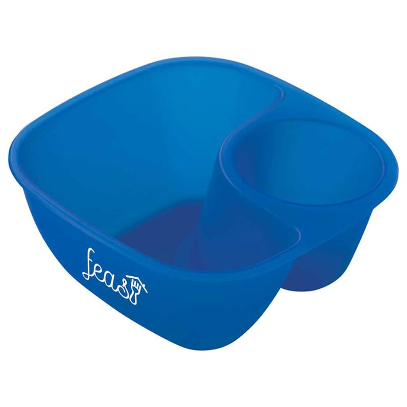 Two Compartment Snack Bowl
