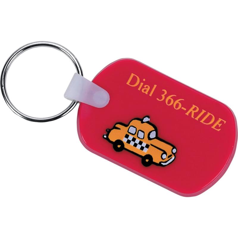 Rectangular Soft Key Tag