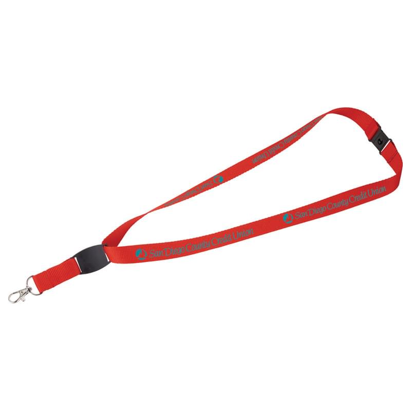 Lanyard with Flat Panel