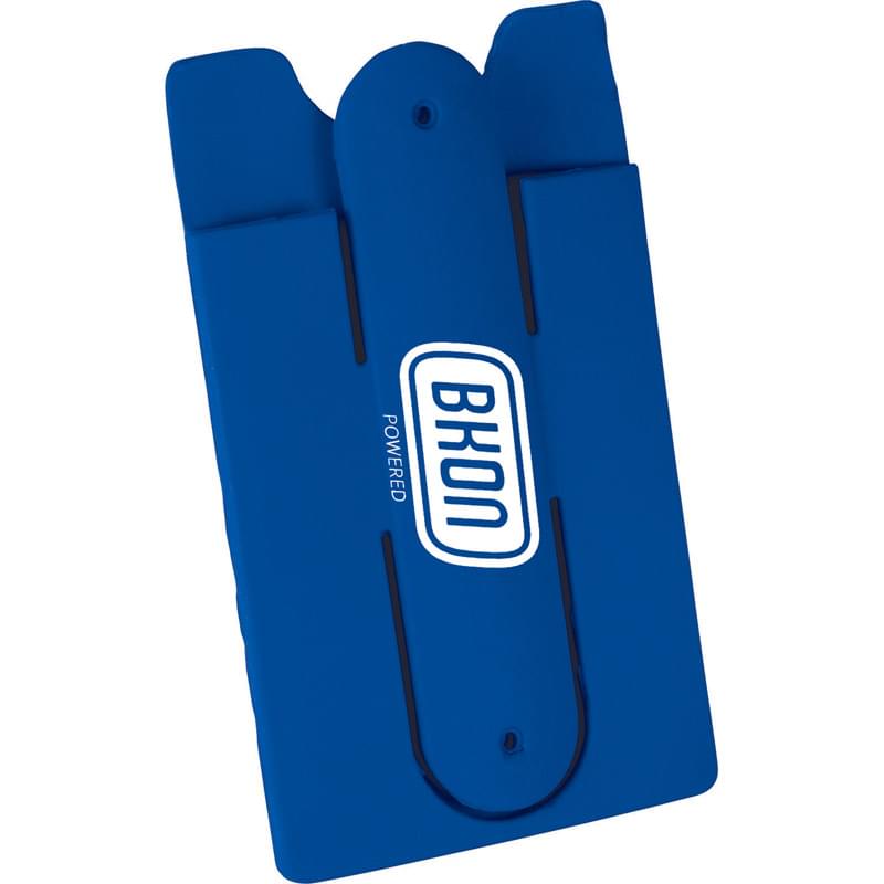 Silicone Phone Wallet with Stand