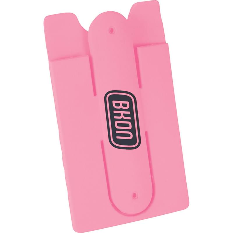 Silicone Phone Wallet with Stand