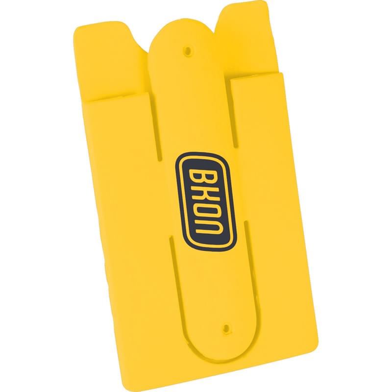 Silicone Phone Wallet with Stand