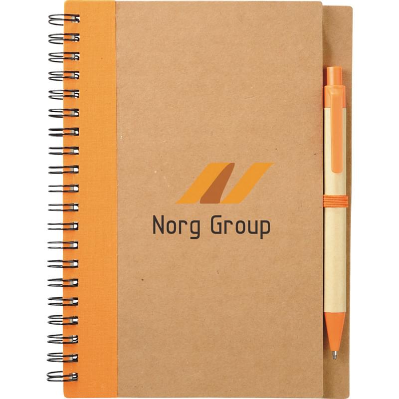 The Eco Spiral Notebook & Pen