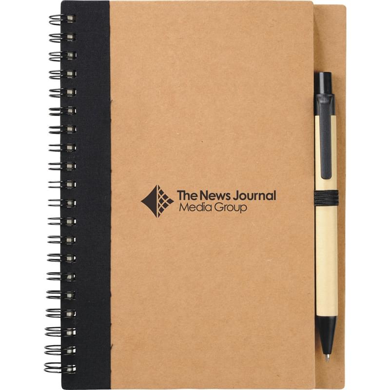 The Eco Spiral Notebook & Pen