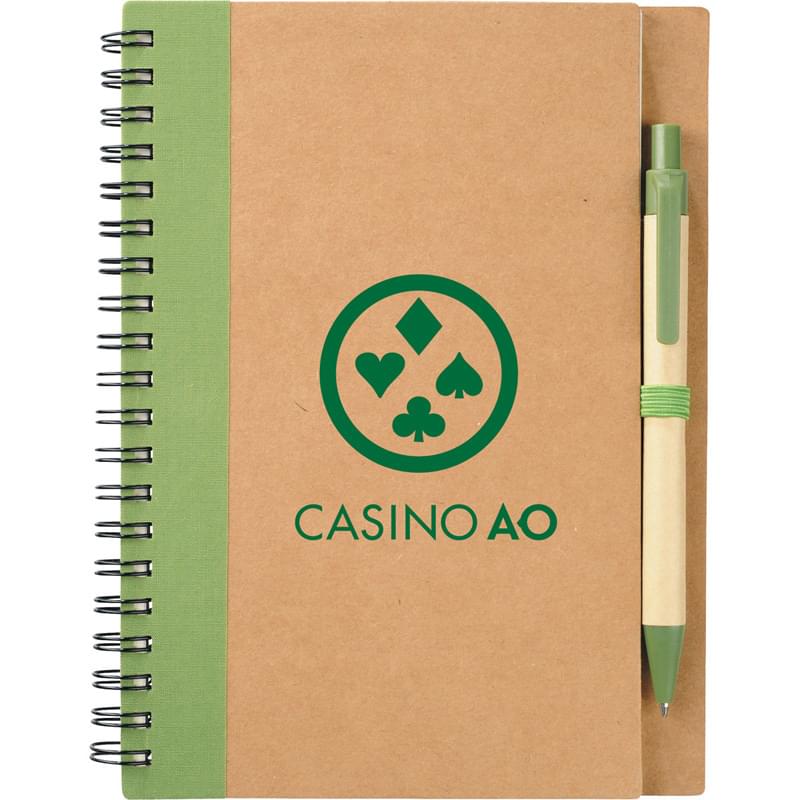 The Eco Spiral Notebook & Pen