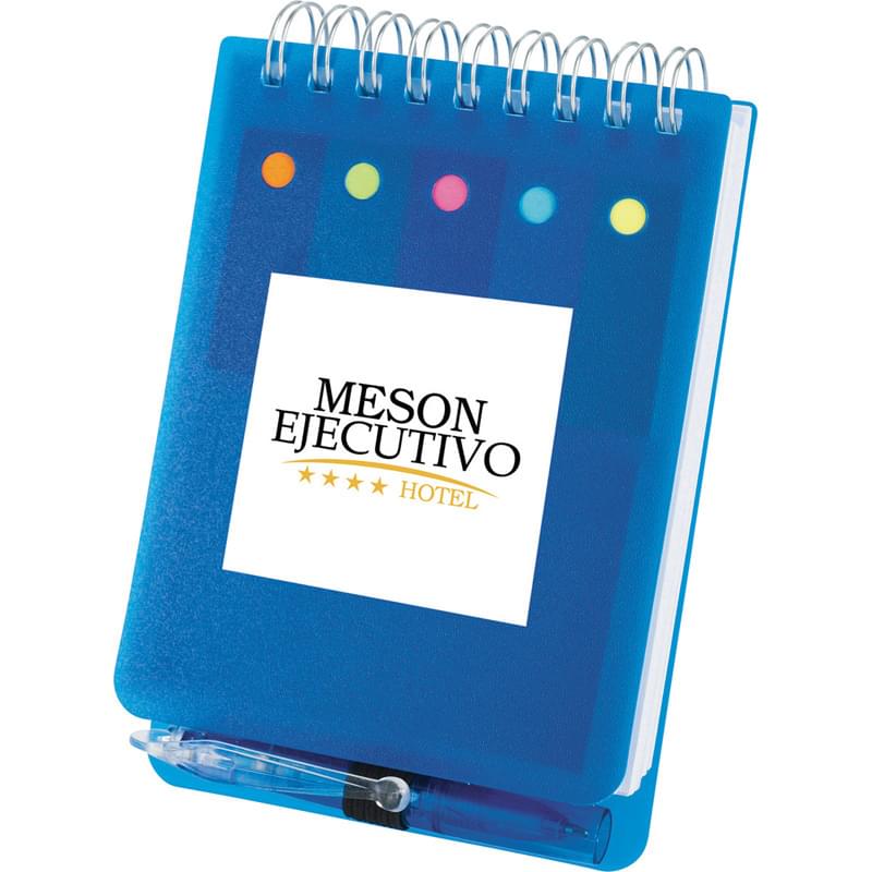 Memo Flag Spiral Jotter
