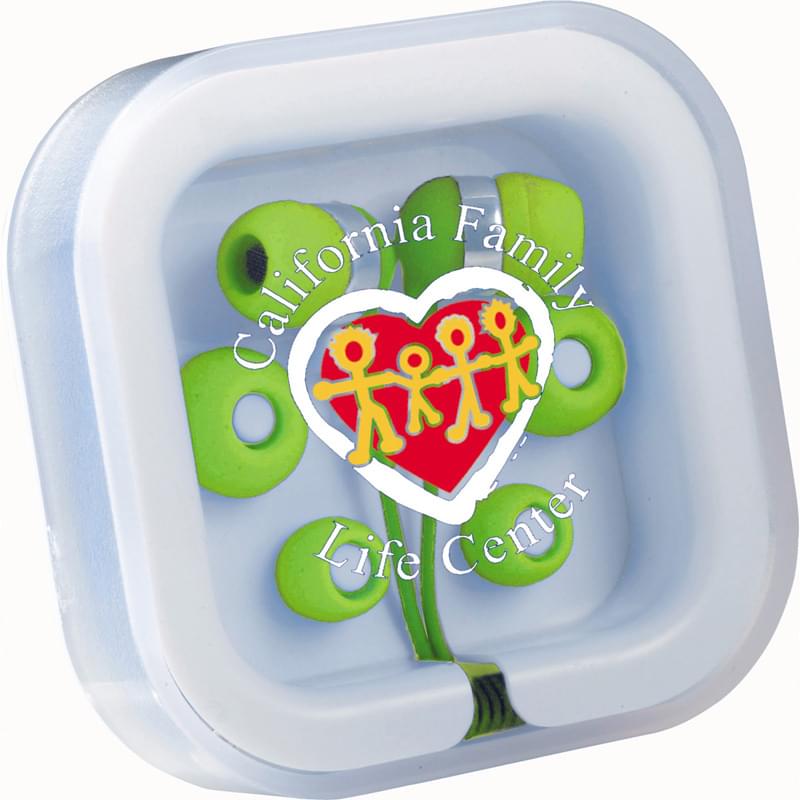 Color Pop Earbuds with Microphone