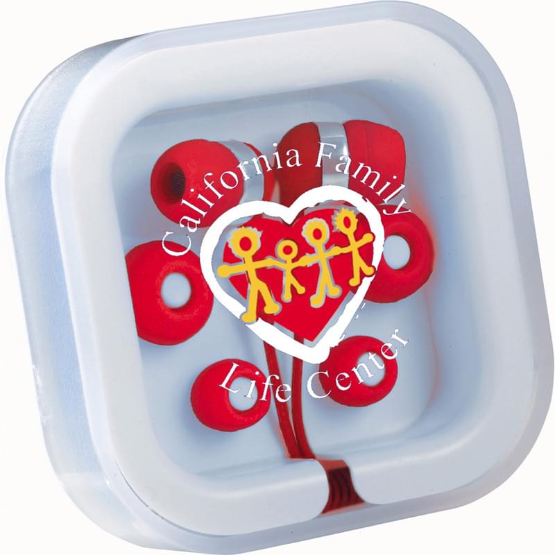 Color Pop Earbuds with Microphone