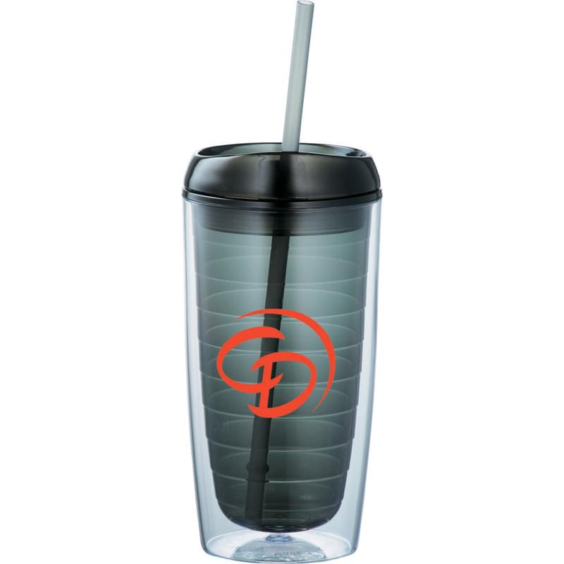 Twister 16-oz. Tumbler with Straw