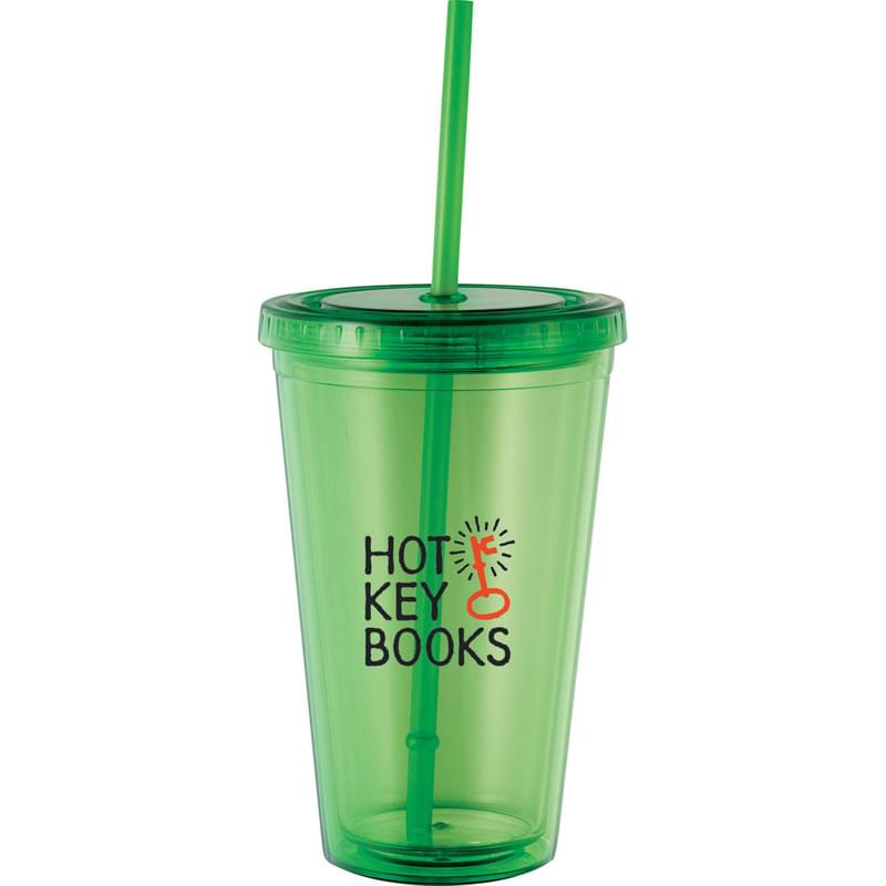 Cyclone 16-oz. Tumbler with Straw