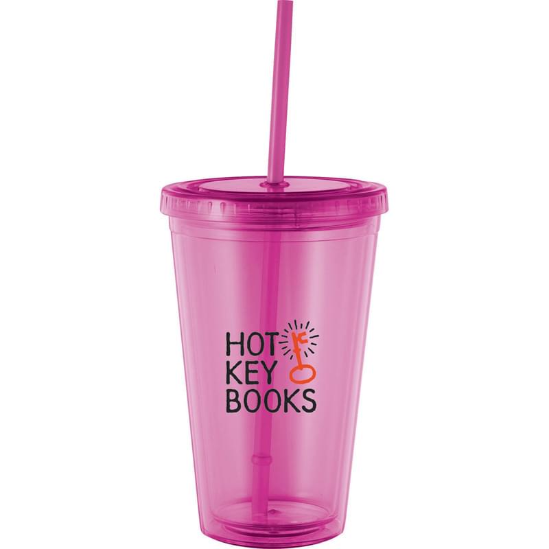 Cyclone 16-oz. Tumbler with Straw