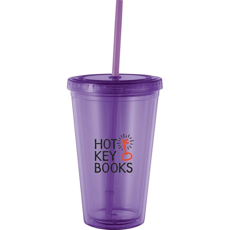 Cyclone 16-oz. Tumbler with Straw