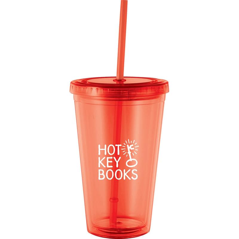 Cyclone 16-oz. Tumbler with Straw