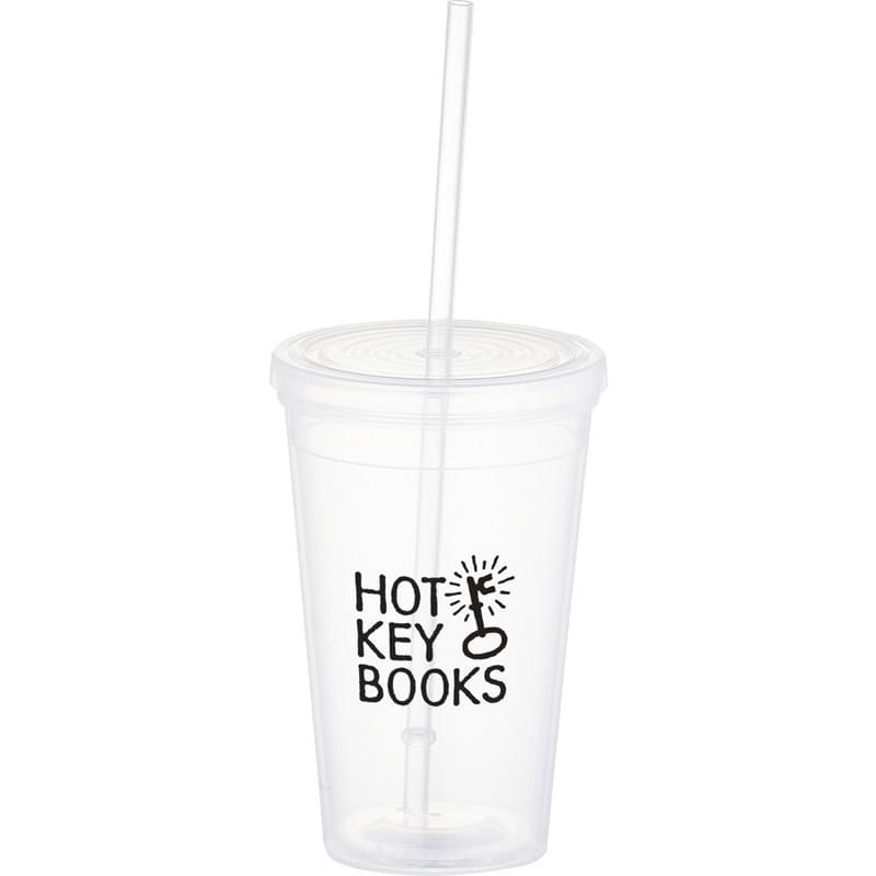 Iceberg 16-oz. Tumbler with Straw