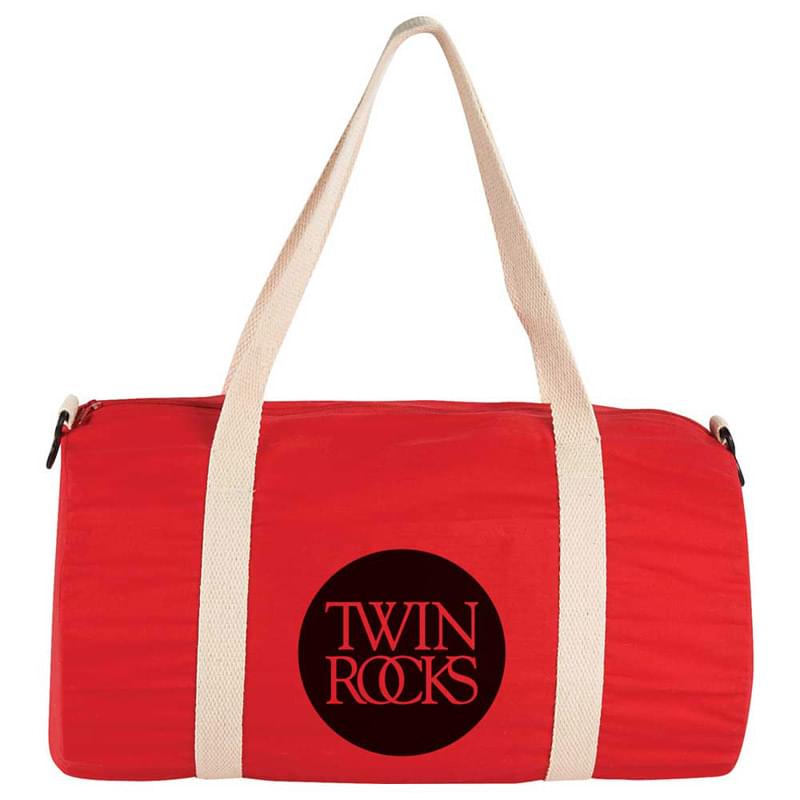 5 oz. Cotton 17.75" Barrel Duffel