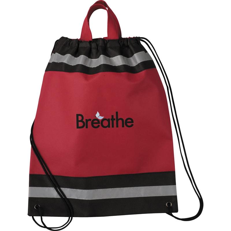 Small Eagle Drawstring Cinch Backpack