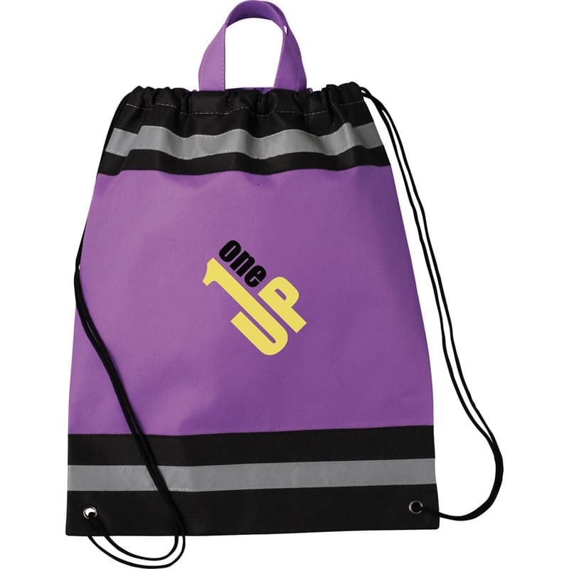 Small Eagle Drawstring Cinch Backpack